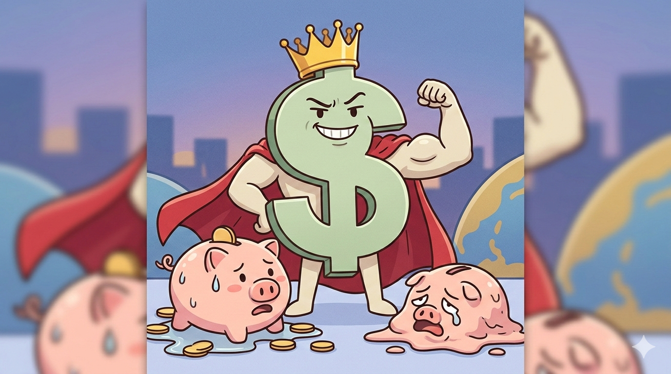 '킹달러'가 돌아왔다? 우리 통장 다 녹는 중!